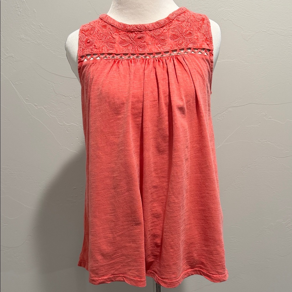 Ladies light orange summer top